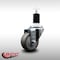 Service Caster 3'' SS Gray Poly Wheel Swivel 1-1/2'' Expanding Stem Caster SCC-SSEX20S314-PPUB-112 - alternate 3